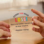 Funny Teacher Acrylic Plaque Gift, thumbnail 1 of 3
