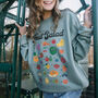 Fruit Salad Guide Women's Graphic Sweatshirt, thumbnail 2 of 2