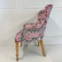 Statement Chair In Morris And Co Strawberry Thief, thumbnail 2 of 5