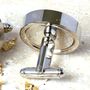 Steel And Watch Parts Cufflinks, thumbnail 2 of 3