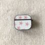 Blue, Orange And Pink Flowers Air Pods Case, thumbnail 2 of 4