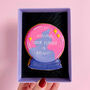 Personalised Crystal Ball Letterbox Cookie, thumbnail 1 of 3