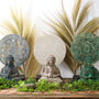 Buddha Feng Shui Set Flower Mandala Blue, thumbnail 3 of 7