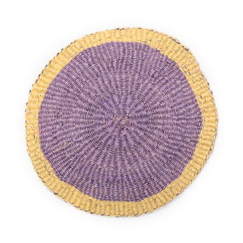 Colourful Handwoven Sisal Placemats, 5 of 11