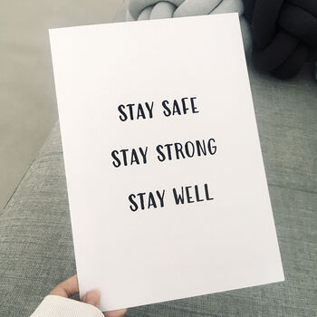 Stay Safe Print, 2 of 5