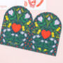 Floral Heart Love Card, thumbnail 5 of 9