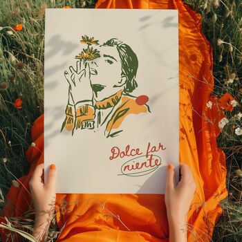 Dolce Far Niente Print, 4 of 4