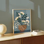 Personalised Abstract Flowers In A Vase Art Print, thumbnail 1 of 4