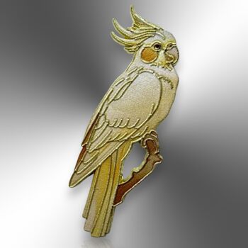 Choose Your Colour – Small Parrot Bird Enamel Pin, 9 of 11