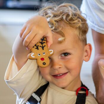 Reindeer Gingerbread Baking Kit Gift Box, 2 of 10