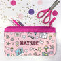 Personalised Pencil Case With Doodle Graffitti Design, thumbnail 1 of 12