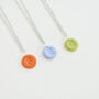 Personalised Polymer Clay Initial Necklace, thumbnail 5 of 6