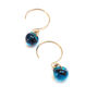 Island Earrings In Deep Blue, thumbnail 2 of 4