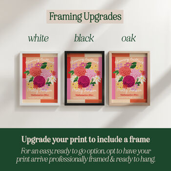 Personalised 'Blooming Brilliant' Print Graduation Gift, 4 of 10