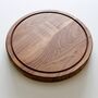 Personalised Round Wooden Cheese Boards, thumbnail 3 of 9