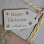 Personalised Christmas Wooden Gift Tag, thumbnail 1 of 2