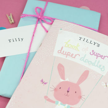 Personalised Drawing Notebook For Girls, 4 of 5
