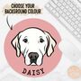Personalised Labrador Mouse Mat, thumbnail 2 of 5