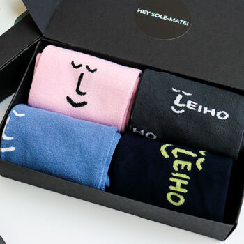 Colourful And Happy Bamboo Socks Giftbox, 8 of 11