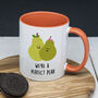 We're A Perfect Pear Romantic Mug, thumbnail 1 of 2