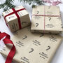 Personalised Christmas Spotify Playlist Wrapping Paper, thumbnail 2 of 6