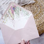 'Whimsical' Concertina Fold Wedding Invitation, thumbnail 5 of 9