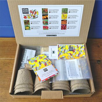 Chilli Pepper Collection Two Grow Your Own Kit, 4 of 8