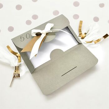 Personalised Birthday Scratch Gift Card And Envelope, 6 of 12