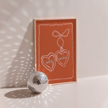 Personalised Locket Print, 3 of 5