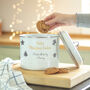 Personalised Christmas Biscuit Barrel, thumbnail 1 of 7