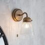 Fluted Glass Wall Light, thumbnail 2 of 5