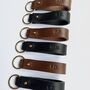 Personalised Leather Keyring, thumbnail 2 of 10