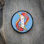Japanese Beloved Person Iron On Woven Patch, thumbnail 1 of 2