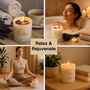 Luxury Lavender Soy Candle With Amethyst Crystals, thumbnail 5 of 11