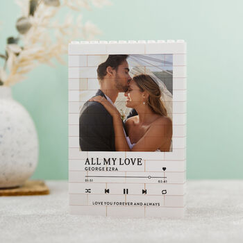 Personalised Romantic Style Block Keepsake Gifts, 7 of 12