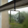 Dove Engraved Glass Christmas Tree Decoration, thumbnail 5 of 7