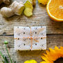 Caribbean Sunset Ginger Orange And Patchouli Boxed Soap, thumbnail 3 of 3