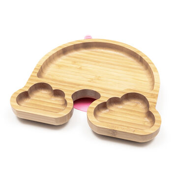 Baby Bamboo Weaning Suction Section Plate, 9 of 12