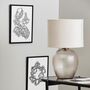 Rocaille Hand Drawn Illustration In Black Frame, thumbnail 4 of 6