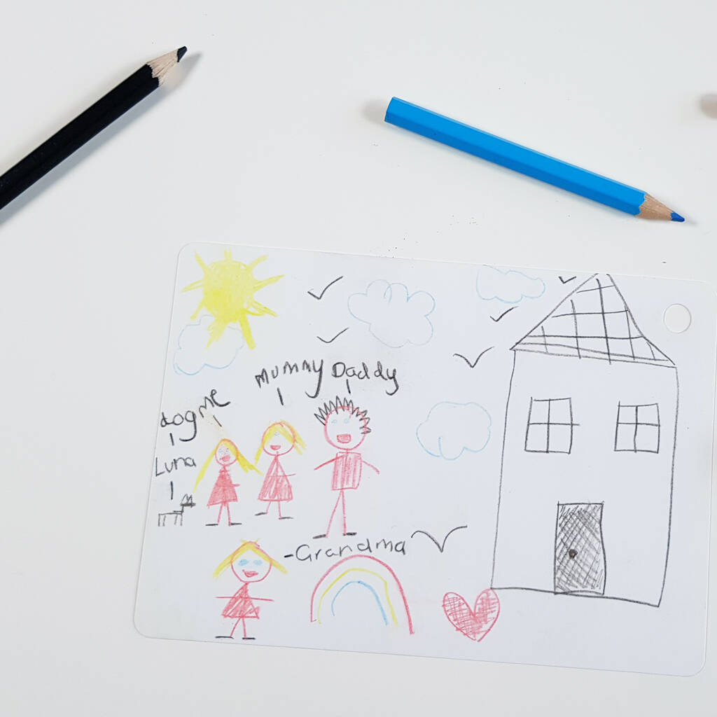 Make Your Own Artwork Keyring Kit By all things Brighton beautiful