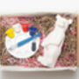 Paint Your Own Ceramic Faceted Animal Ornament Kit, thumbnail 12 of 12