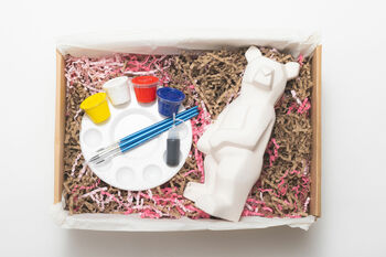 Paint Your Own Ceramic Faceted Animal Ornament Kit, 12 of 12