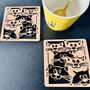 Funny Cats Eco Friendly Coasters, thumbnail 1 of 2