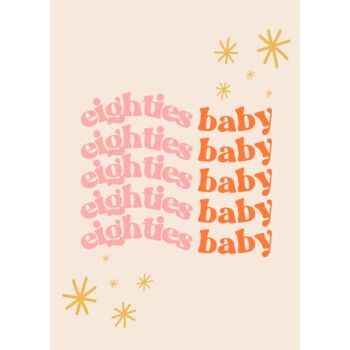 Decade Baby Greeting Cards, 4 of 5