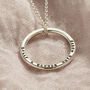 Personalised Large Message Necklace, thumbnail 6 of 9