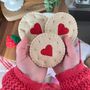 Felt Food Heart Jam Biscuit Set, thumbnail 4 of 9