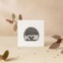 Persei The Luxury Hedgehog Blank Greeting Card, thumbnail 4 of 7