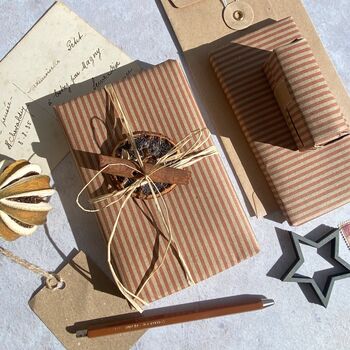 Cinnamon Stripe Paper Fibre, 6 of 6