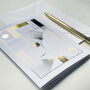 Art Deco Luxury Stationery Gift Box Collection, thumbnail 8 of 11