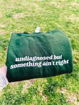 Undiagnosed Embroidered Crewneck Sweatshirt, 5 of 5